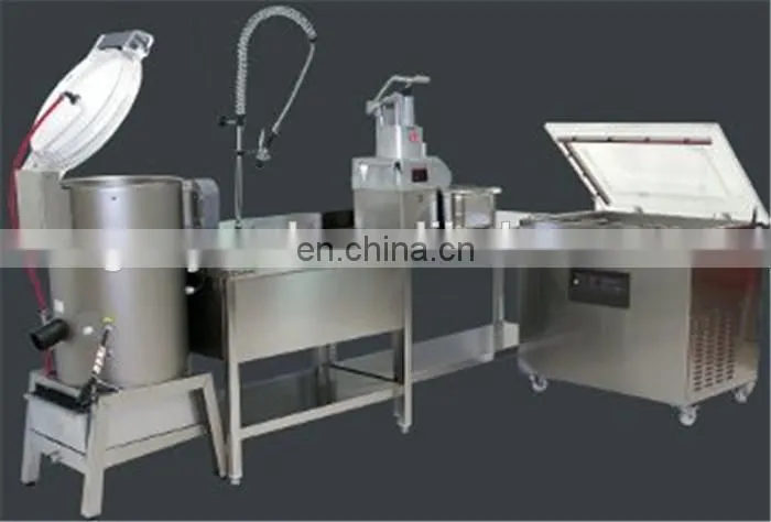 Frozen french fries processing machine plant price for sale