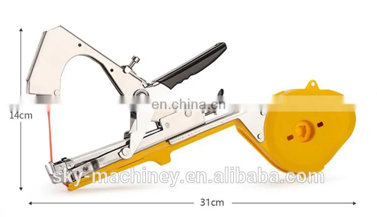 skyagri plant fixing machine vine tapetool for tomato cucumber grape capsicum