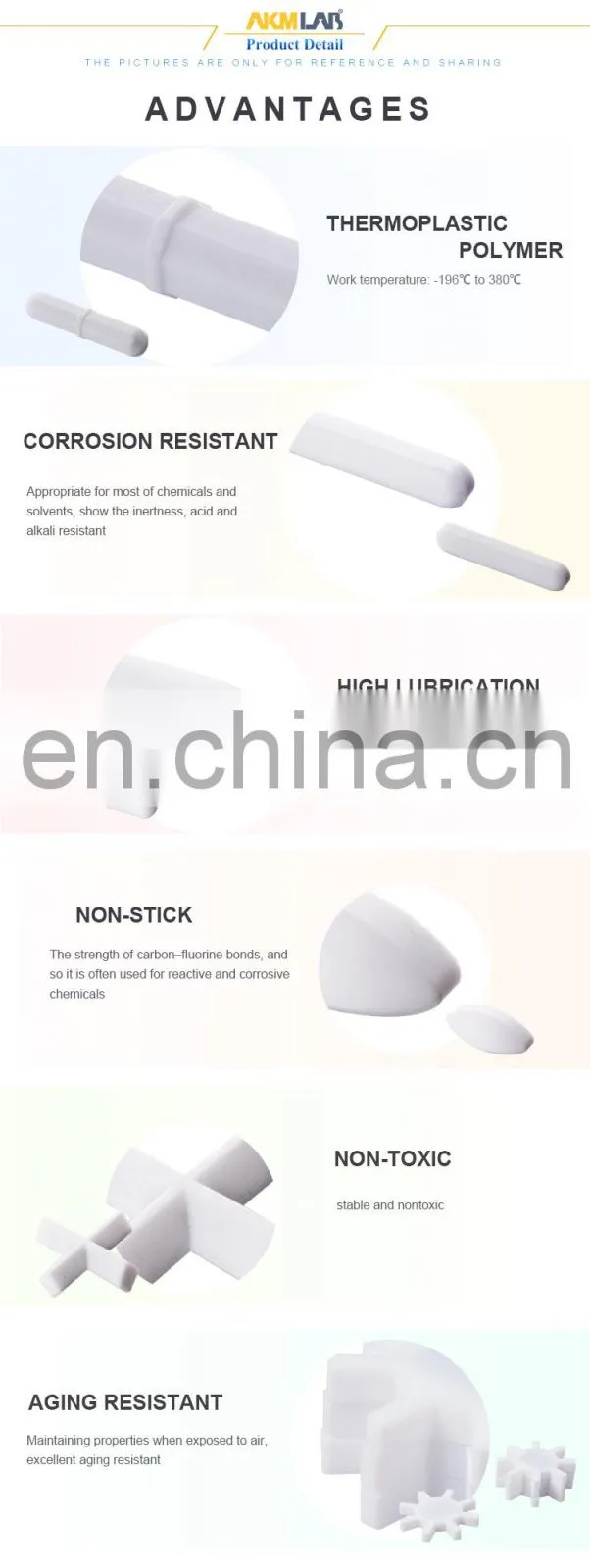 AKMLAB Laboratory PTFE Magnetic Stirring Bar