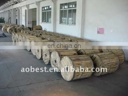 bare conductor ACSR AWG4 Swan for transmission and distribution power line