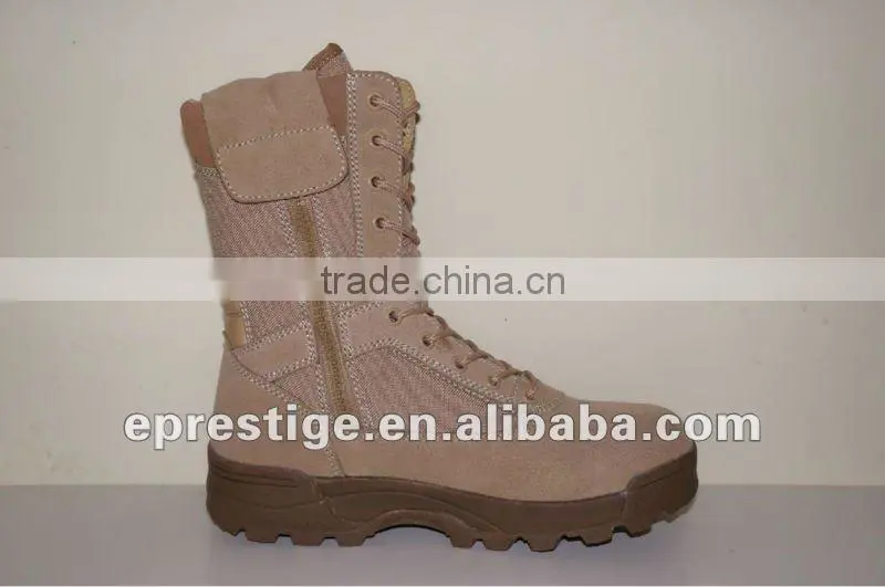 leather army boots