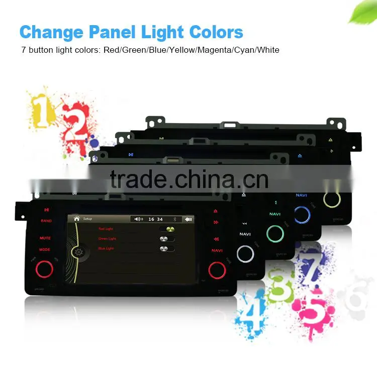 Erisin ES7246C The Newest 7 inch Single Din Touch Screen Car DVD Player for E46
