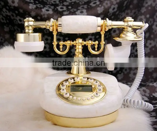 Antique style landline telephone set