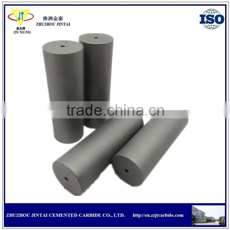 O.D.15.5, lenght 47mm tungsten carbide rod with dia.2mm straight hole