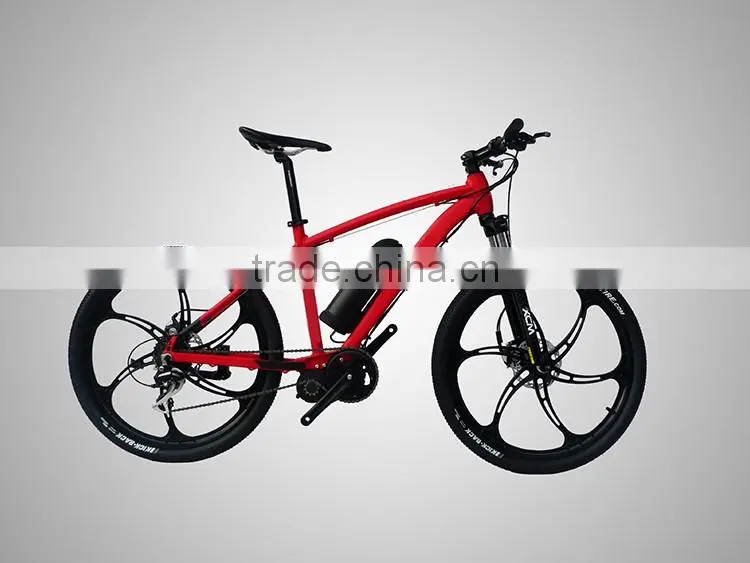 26inch magnesium central motor electric bicycle mountain bicycle for adults