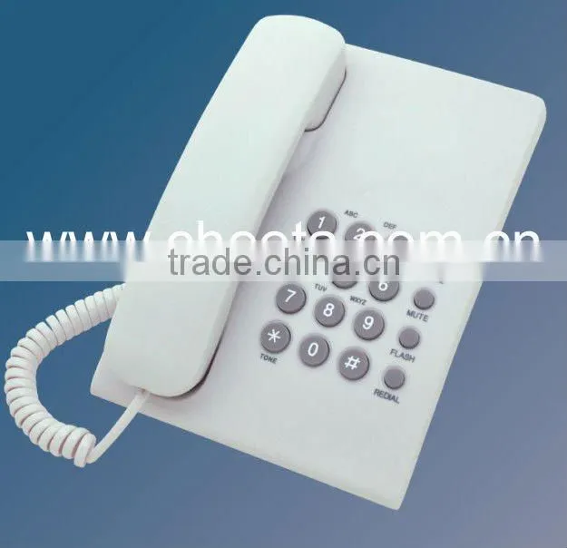 basic analog desk telephone,brand telephone