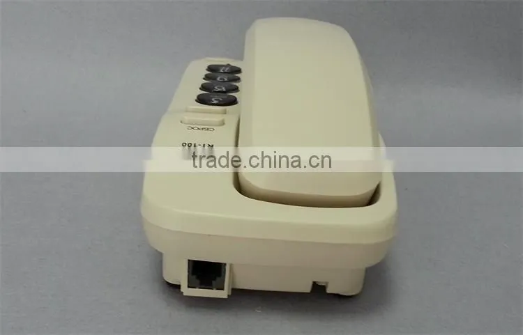 Black and white color cord house wall and desk telephone models