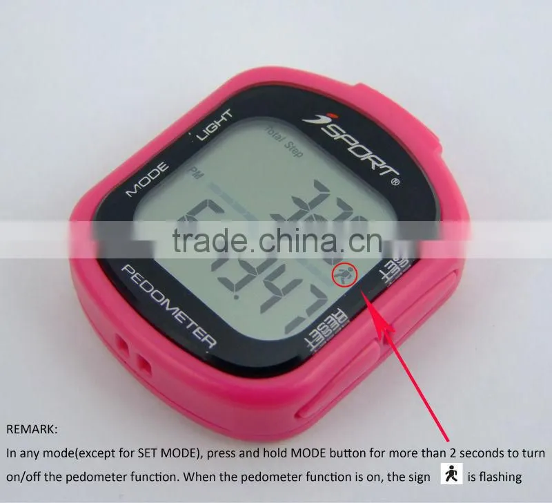 Digital Fitness g sensor USB Wristband Pedometer Watch