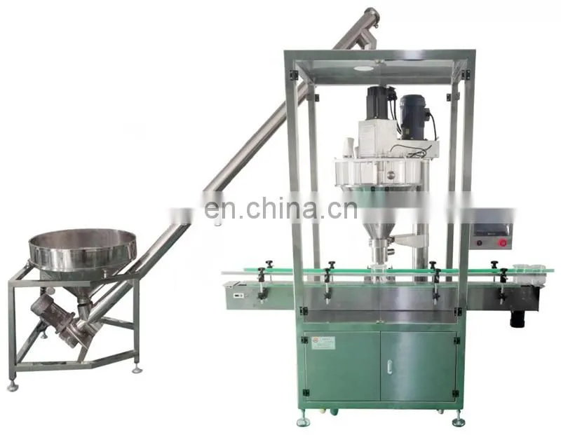 Automatic disinfectant powder packaging machine semi auto disinfection powder bag bottle filling packing machinery for sale