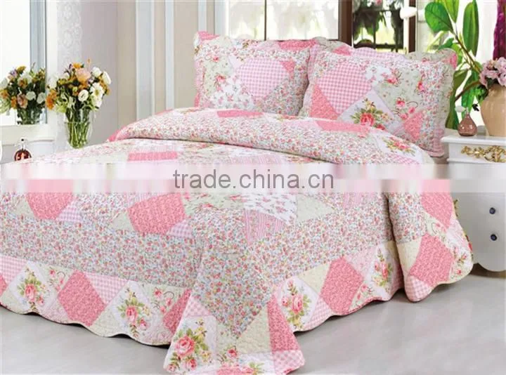 China supplier super king size bedspread animal print / best comforter