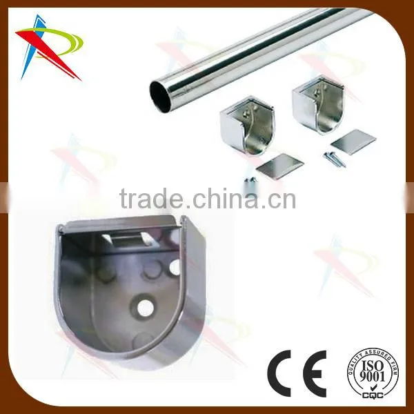 Zinc alloy Wardrobe rail center support