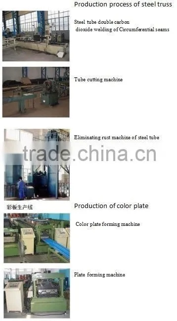 Steel structure company build dome coal storage