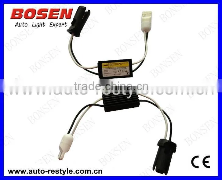 led load resistor,LED error canceller,led bulb warning canceller,led bulb BAU15S 1156 error decoder