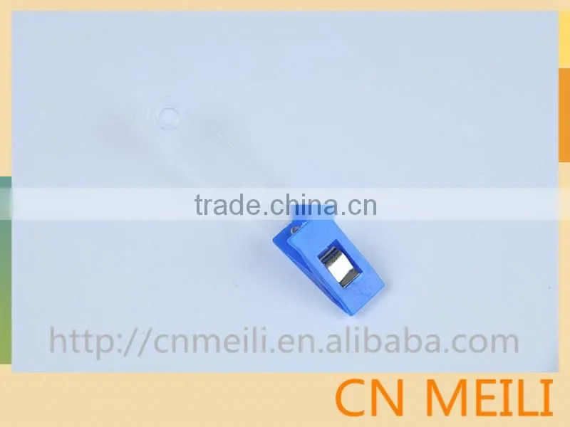plastic name id badge card holder clip