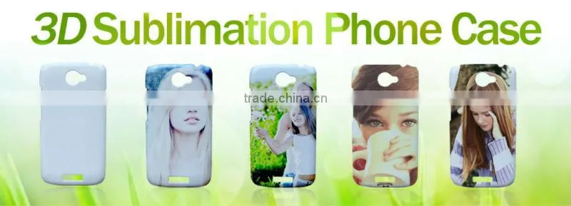 hot sale custom 3d sublimation cover case for HTC One S