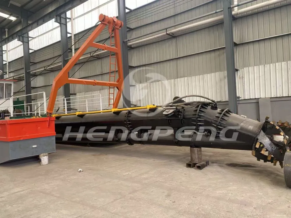 Second-hand dredger in good condition is waiting for sale