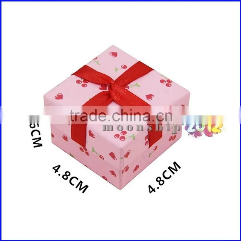 Accept Custom Order and Display Industrial Use cardboard pink gift box