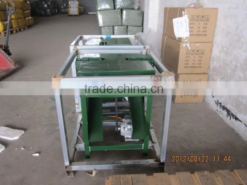 Cheap price and very useful garlic tail and stem cutting machine/garlic processing machine/garlic root cutting machine