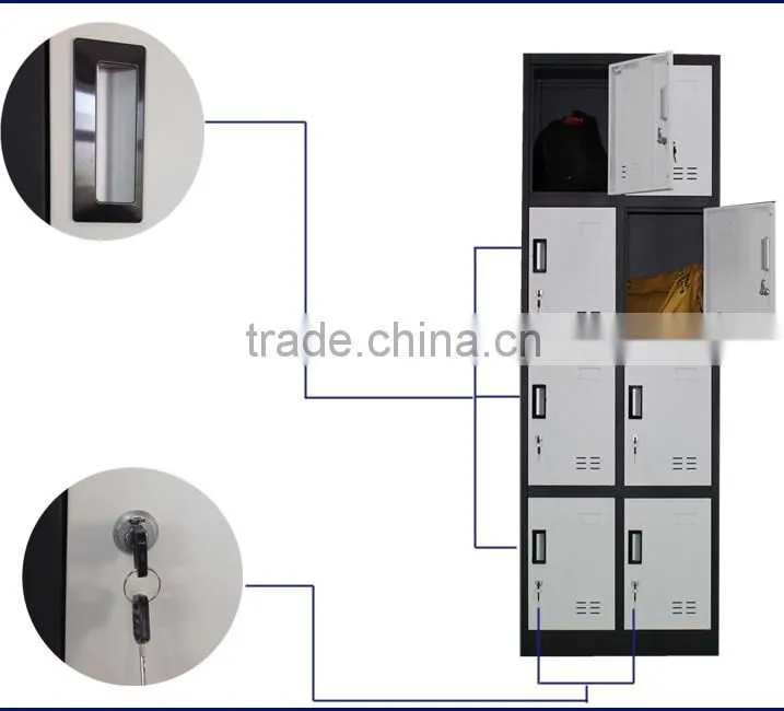 Knock-down Design military lockers well cheaper corner military wall lockers
