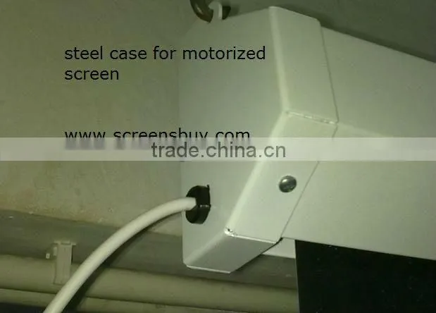 steel case for motorized screen