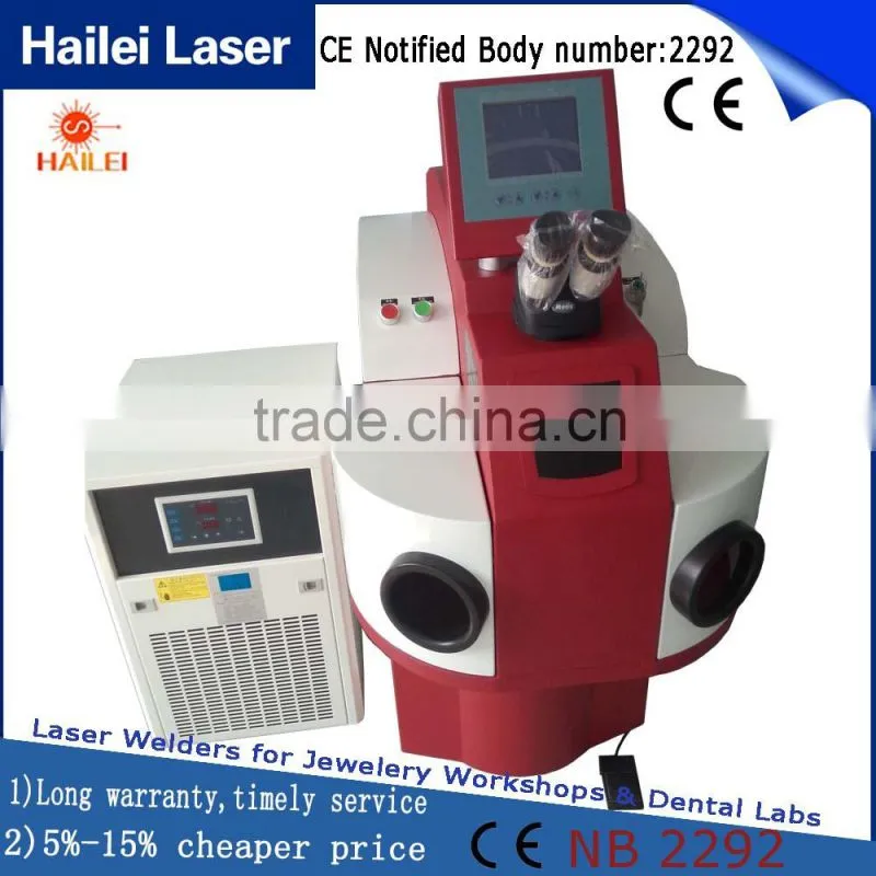 USD4000, dealer price!! 200W Jewelry laser welding machine factory CE Laser Spot welding machine price laser welder Agent needed