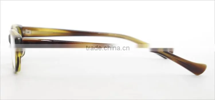 New fashion acetate cool men glasses frames with clear lenses for myopia