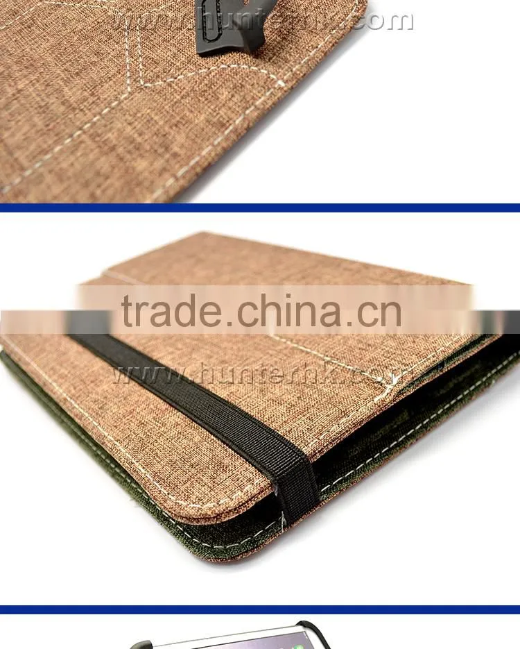 Cotton Fabric 9" Universal Reversible Tablet Cover