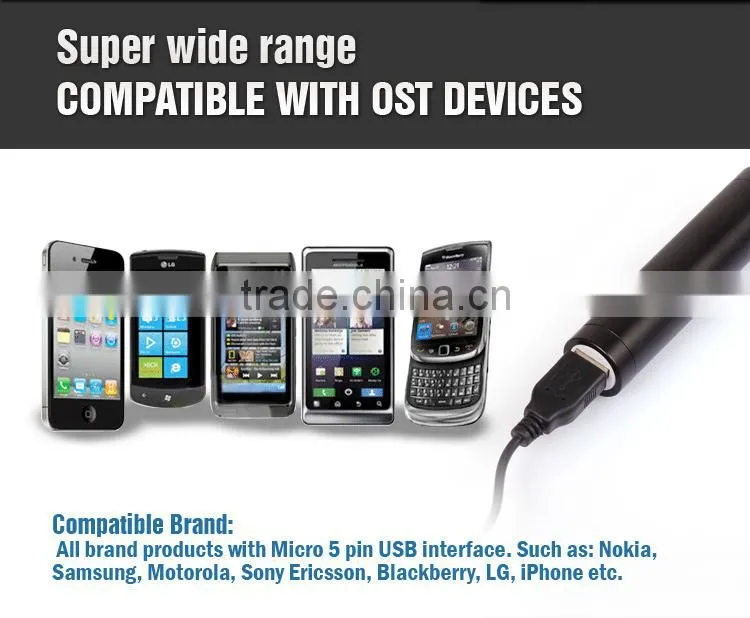 new product top selling Portable rechargeable battery gift power bank 2600mah
