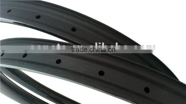 carbon fiber mountain bike wheels 27.5" mtb clincher tubeless rim 650b carbon rim 40mm hookless