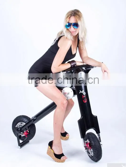 ET. China new product 20KG mini folding electric bicycle/2016 new pocket bike 48V500W motor LED lights electric bicycle motor