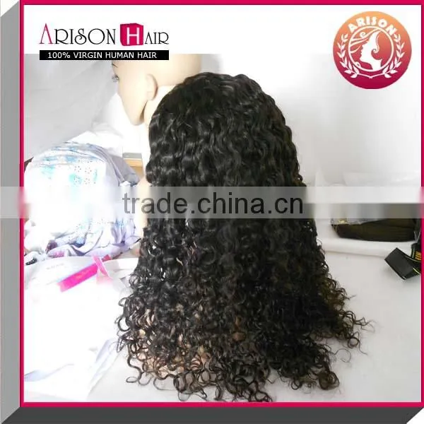 Wholesale curly u part wig