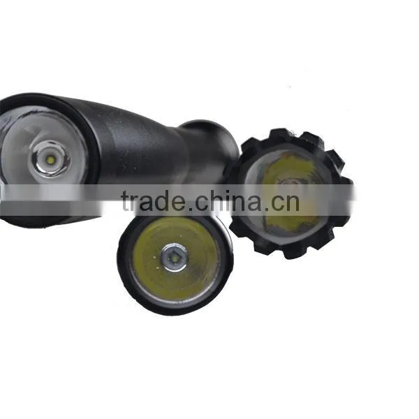High Lumen 3W Aluminum Baton Long Range intrinsically Safe Flashlight