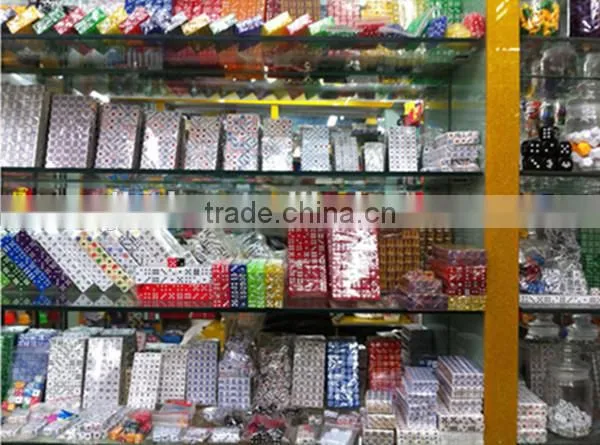 14mm urea square different colored bulk dice wholesale