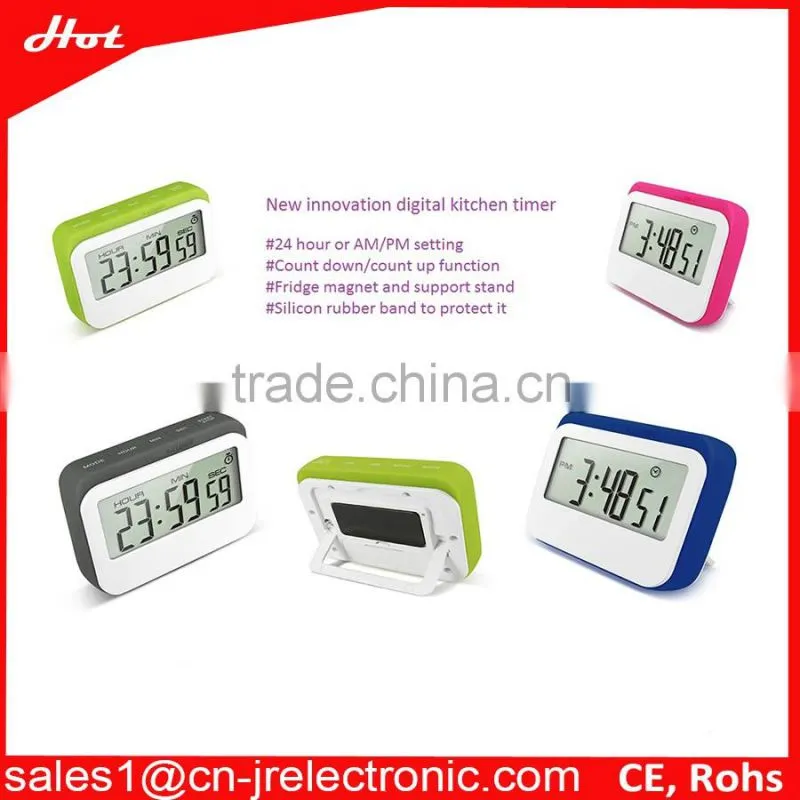 Silicon band larger screen mini countdown timer