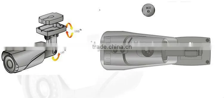 Video Security 1.3MP 720P HD Network 40M IR Bullet Camera