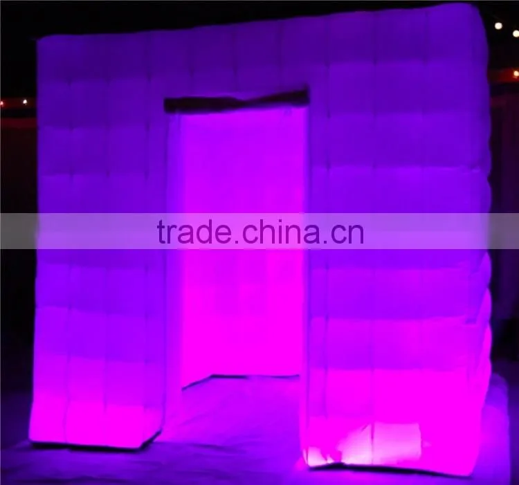 Inflatable Tent With Led Light Camping Inflatable Photo Party Tent Square Tent Inflatable