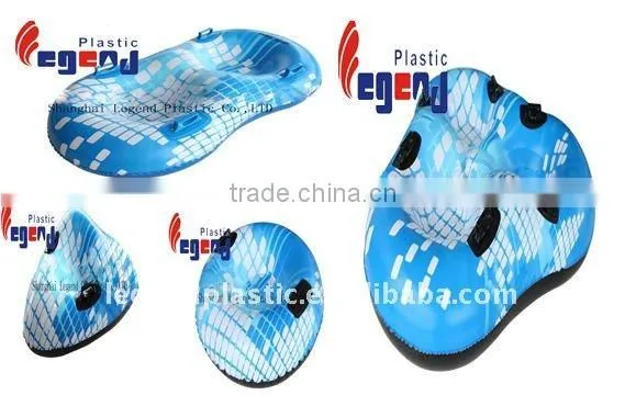 Inflatable winter sports tools,inflatable skiing tools,inflatable sledge,inflatable snow sled,