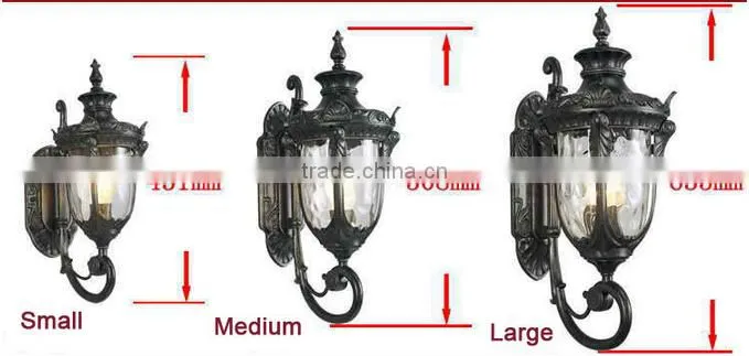 European classic design landscape outdoor wall lamp