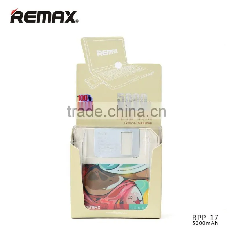 Remax Floppy Dish Design 5000mAh Power Bank For Samsung S5 S6 Universal Portable Charger External Battery For iPhone 6 TB-0387
