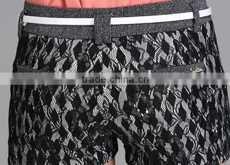 Produce Hot Sale Office Black Women Mma Shorts