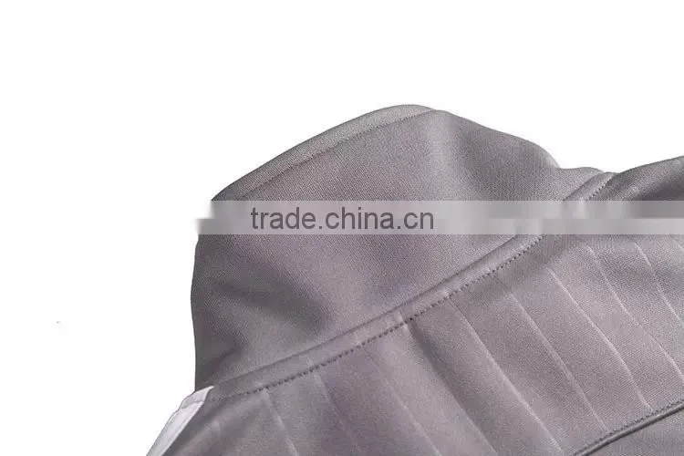Softshell long gray sports jacket 100polyester softshell jacket long bomber jacket