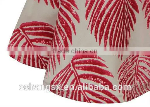 Ladies fashion off shoulder linen dress