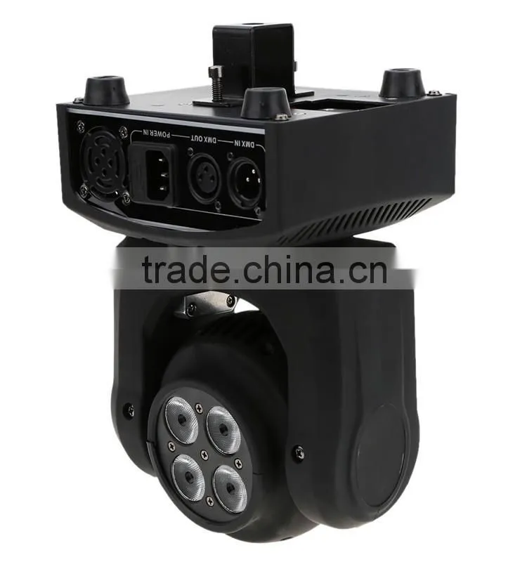 Double face 4pcs 10W 4 in 1 mini led disco moving head beam light