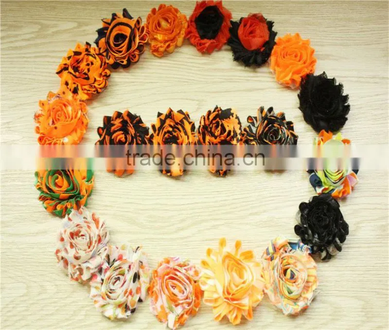 shabby flowers , shabby chic bow , wholesale hair bows