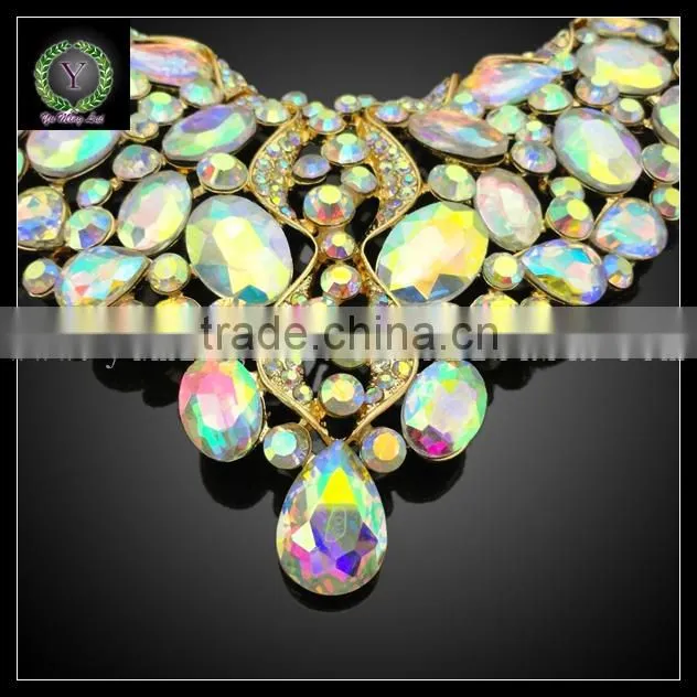 Newest Trending African Wedding jewelry Luxury Set KHK727