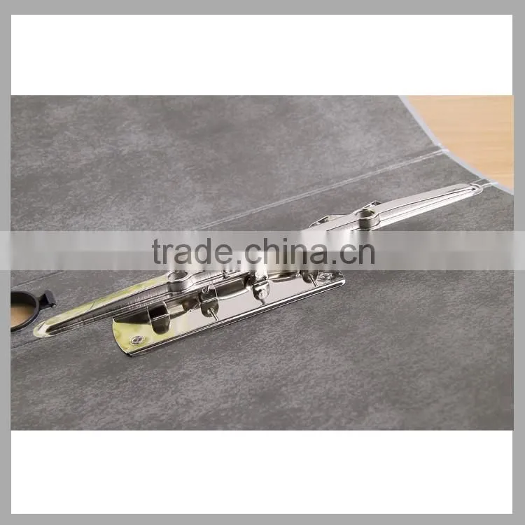 office stationery pvc lever arch file metal long clip file folder document file portfolio
