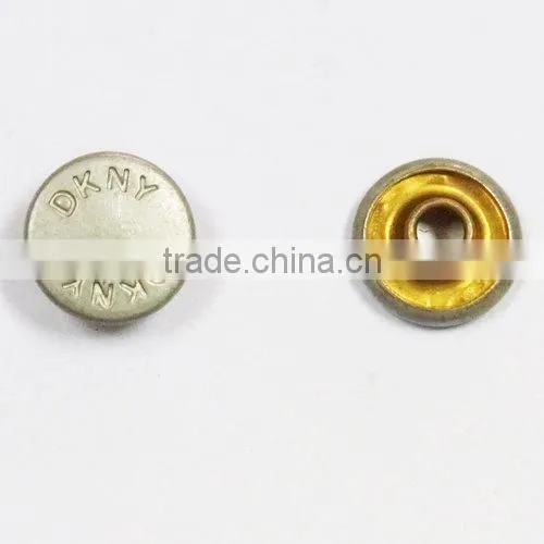 Metal jeans rivet