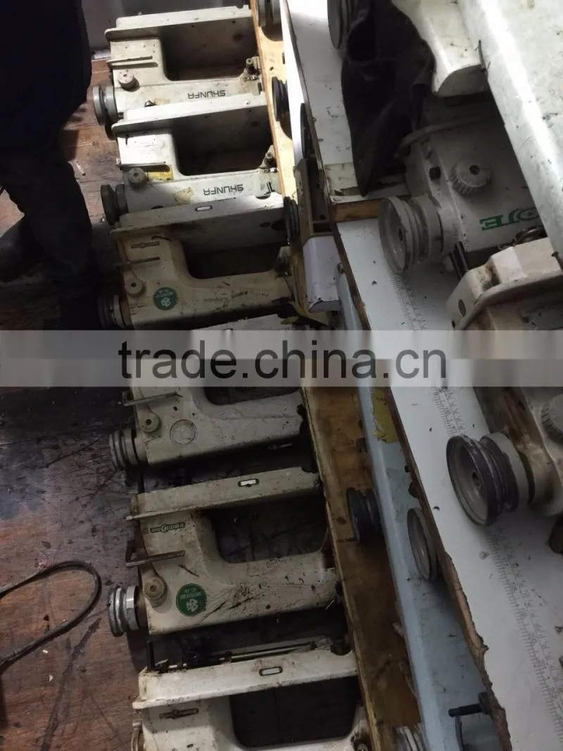 Good condition and competitive price used second hand single needle lockstitch zoje 8700 sewing machine