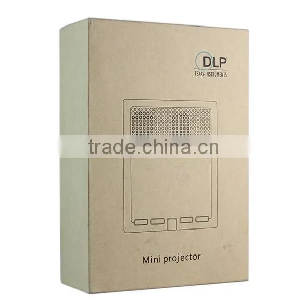 HDMI/VGA/AV/USB/MICRO USB Support Mini Pocket Multimedia DLP LED Projector