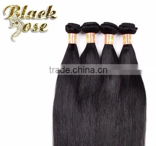 Brand New 7A Grade Unprocessed Straight Virgin Wig Virgin Brazilian Malaysian Hair Bundles Hair Extension Human Hair